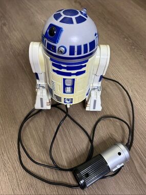 Non Operating 1997 Vintage Star Wars R2-D2 Droid Connected Remote